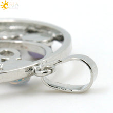 Chakras Reiki Stones Pendants