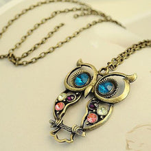 Vintage Owl Carved Chain