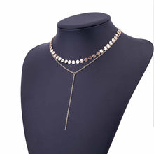 TOMTOSH sequins necklace