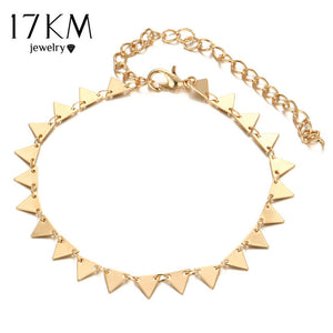 Triangle Geometry Anklet