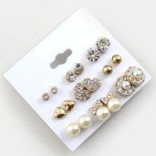 Elegant Pearl Earring Sets