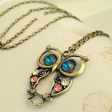 Vintage Owl Carved Chain