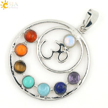 Chakras Reiki Stones Pendants